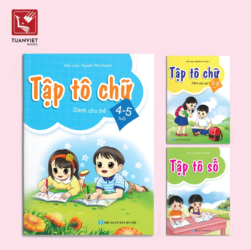 Bìa tập tô chữ